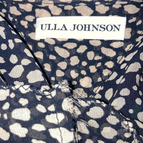 Ulla Johnson Samira Silk Mini Dress - Size 6 - Picture 8 of 10